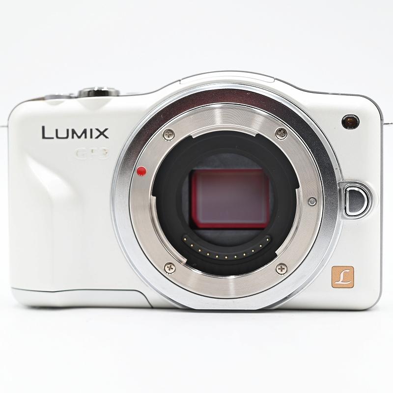 Panasonic パナソニック LUMIX GF3 14mm 14-42mm ミラーレス一眼カメラ シェルホワイト DMC-GF3W-W コンパクトデジタルカメラ |  | 02