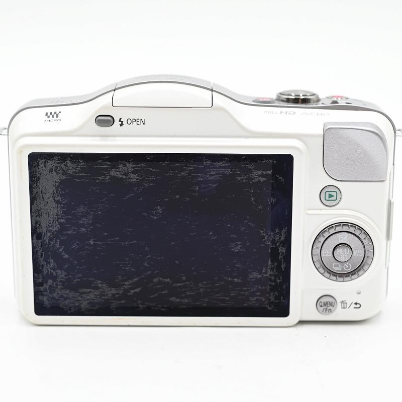 Panasonic パナソニック LUMIX GF3 14mm 14-42mm ミラーレス一眼カメラ シェルホワイト DMC-GF3W-W コンパクトデジタルカメラ |  | 03