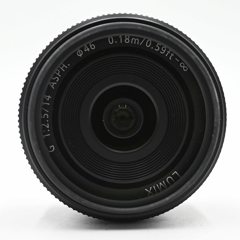 Panasonic パナソニック LUMIX G 14mm F2.5 ASPH. H-H014 単焦点 広角パンケーキレンズ マイクロフォーサーズ用 交換レンズ |  | 03