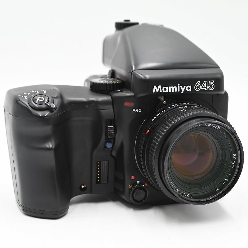 Mamiya マミヤ 645PRO 中判カメラ MAMIYA SEKOR C 80mm 1:2.8 N フィルムカメラ |  | 01