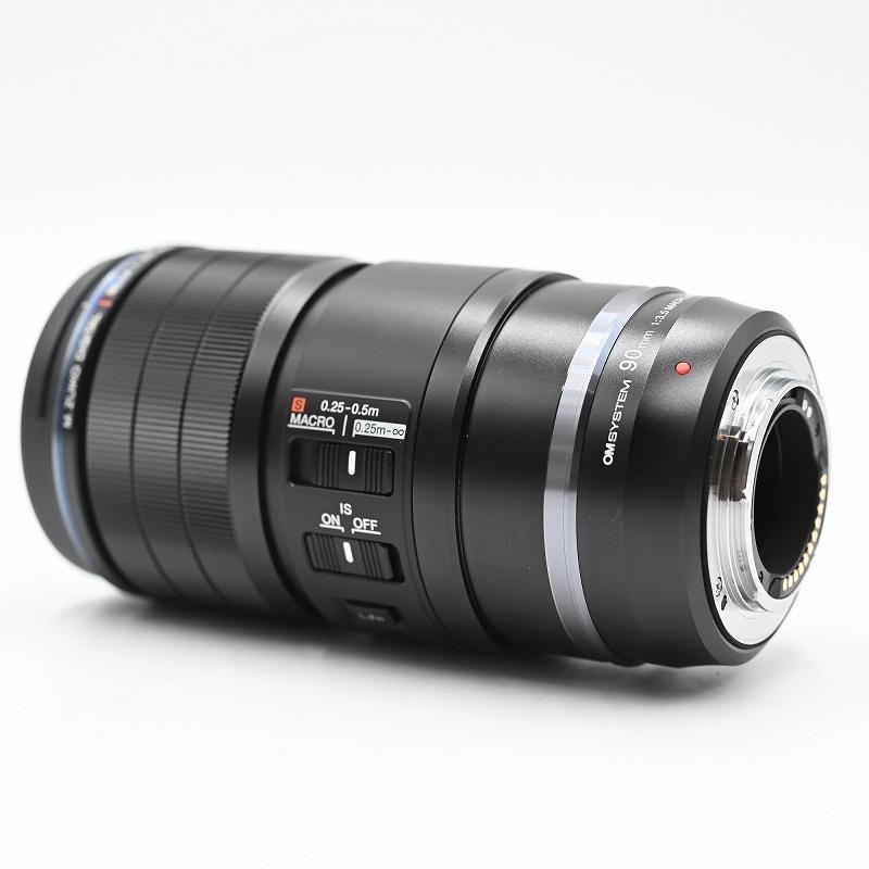 OM SYSTEM オームシステム M.ZUIKO DIGITAL ED 90mm F3.5 MACRO IS PRO ブラック 交換レンズ |  | 04