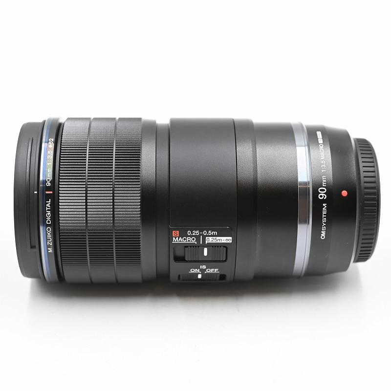 OM SYSTEM オームシステム M.ZUIKO DIGITAL ED 90mm F3.5 MACRO IS PRO ブラック 交換レンズ |  | 07