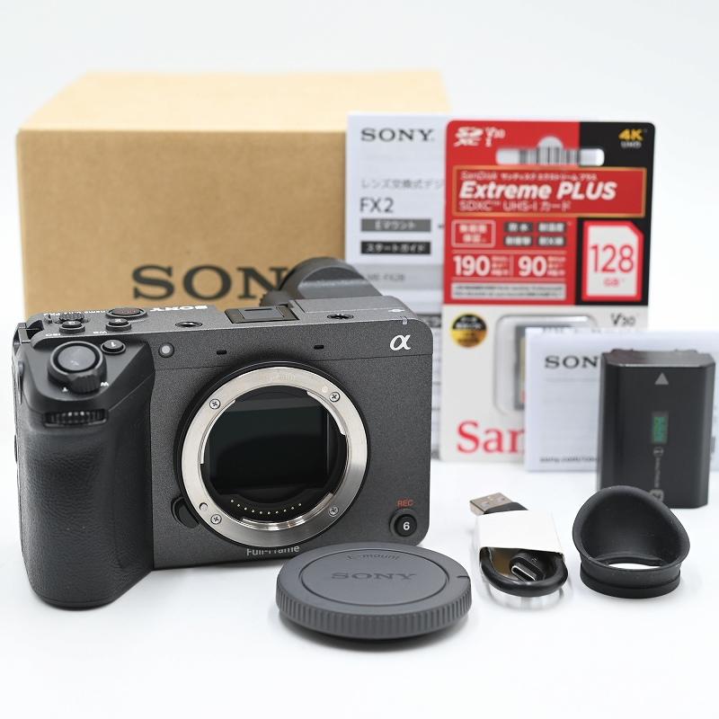 SONY ソニー ILME-FX2B Cinema Line カメラ プロフェッショナルカムコーダー (ショット数34枚)(35言語) ミラーレス一眼レフカメラ | 