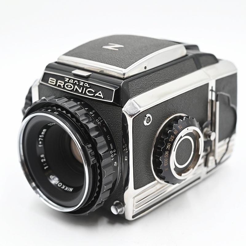 Zenza Bronica ゼンザブロニカ S2 NIKKOR-P C 75mm f2.8 フィルムカメラ |  | 01