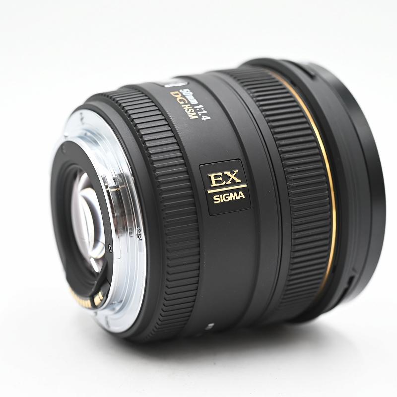 SIGMA シグマ 単焦点標準レンズ 50mm F1.4 EX DG HSM キヤノン用 交換レンズ |  | 05