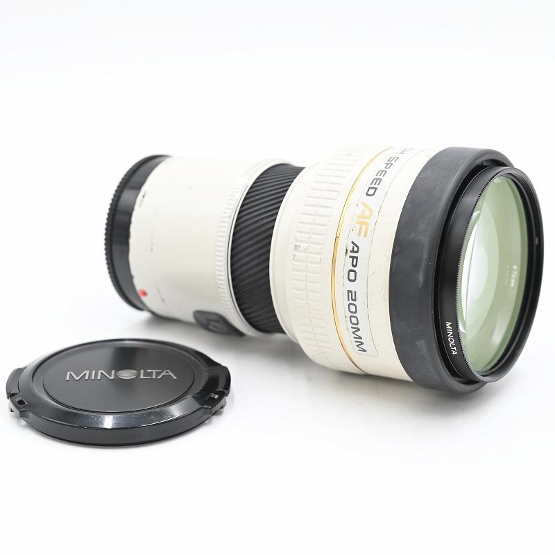 MINOLTA ミノルタ HIGH SPEED AF APO 200mm F2.8 交換レンズ | 