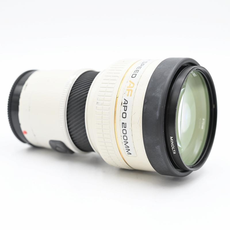 MINOLTA ミノルタ HIGH SPEED AF APO 200mm F2.8 交換レンズ |  | 01