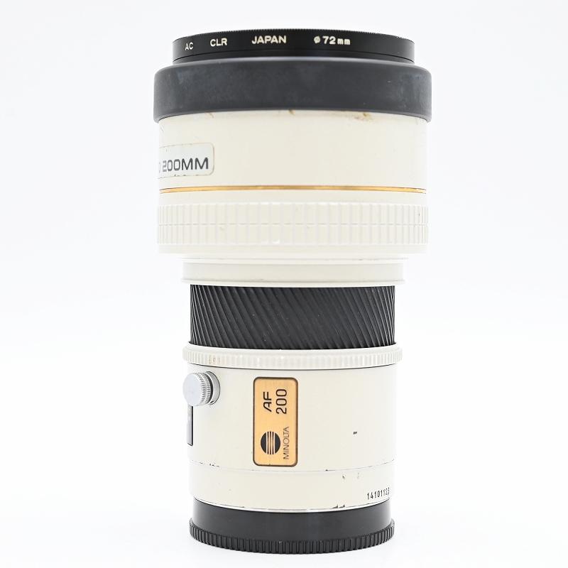 MINOLTA ミノルタ HIGH SPEED AF APO 200mm F2.8 交換レンズ |  | 08