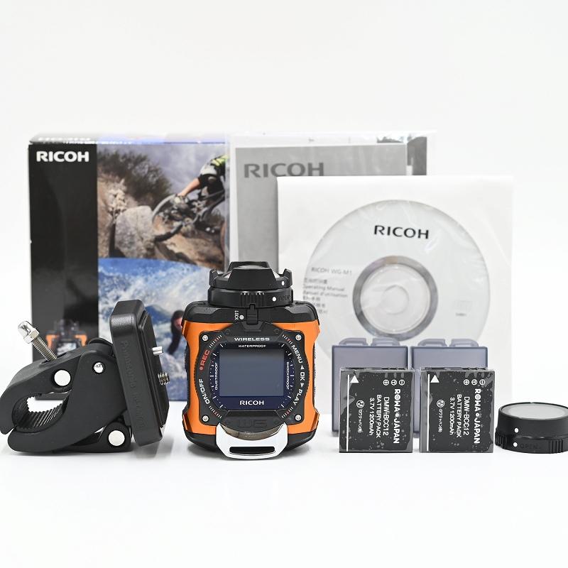 RICOH WG-M1 オレンジ 防水アクションカメラ コンパクトデジタルカメラ | 