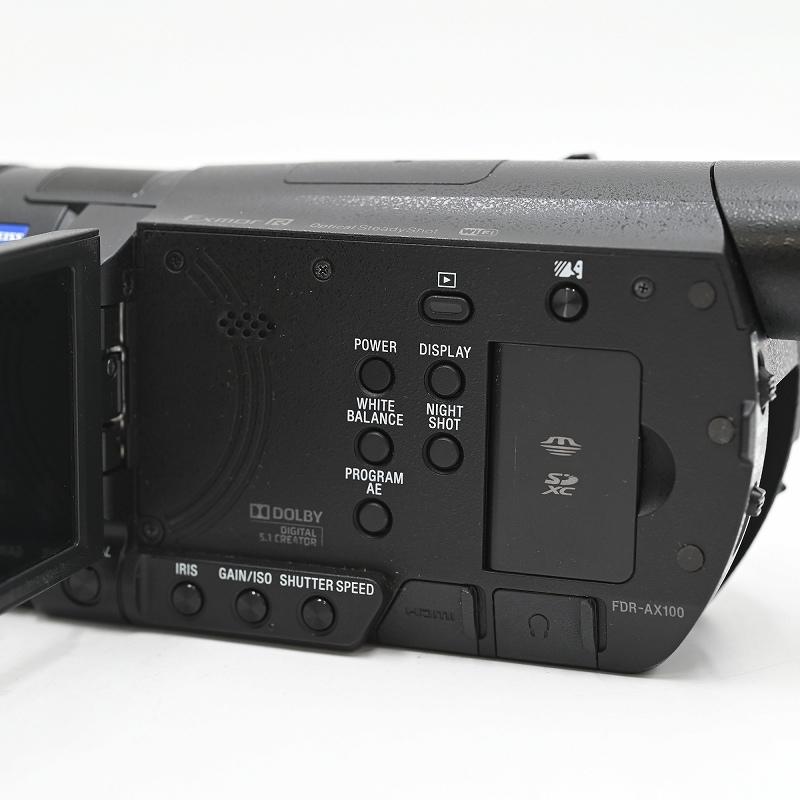 SONY ソニー FDR-AX100 ビデオカメラ ビデオカメラ |  | 02