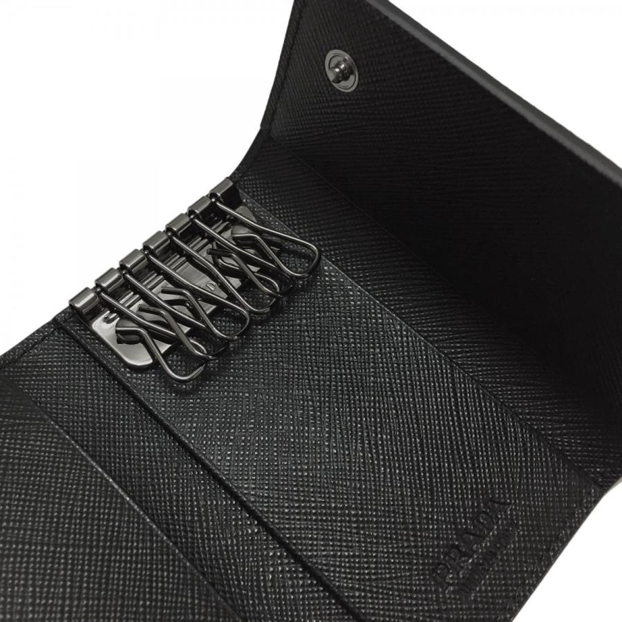 Prada プラダ メンズ Saffiano Metal サフィアノ レザー キーケース Nero ブラック 2pg222 Qme F0002 2pg222 Qme F0002 アルターエゴ 通販 Yahoo ショッピング