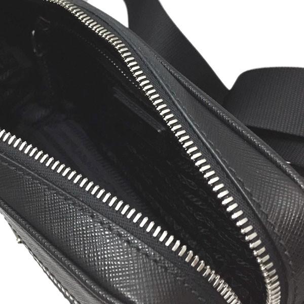 プラダ バッグ サフィアーノレザーベルトバッグ PRADA メンズ ボディバッグ ショルダーバッグ 2VL012 9Z2 F0002 SAFFIANO TRAVEL NERO ブラック プラダ ブラック