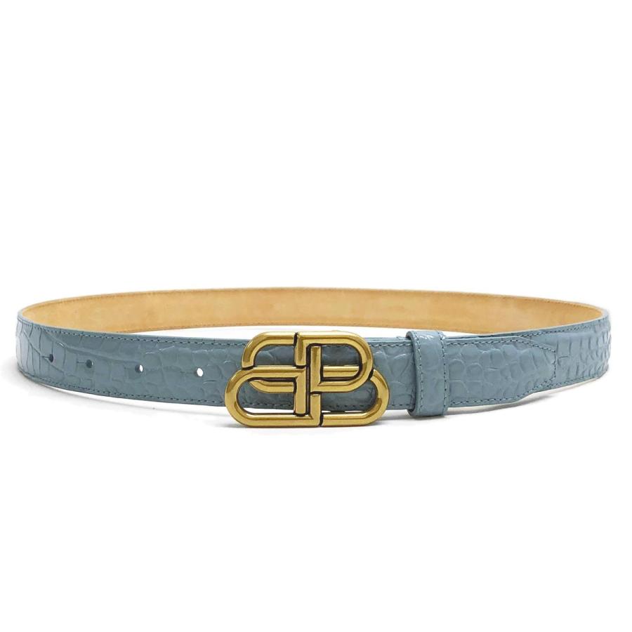 BALENCIAGA ストレッチ BB レザーベルト 取寄用品 レディース