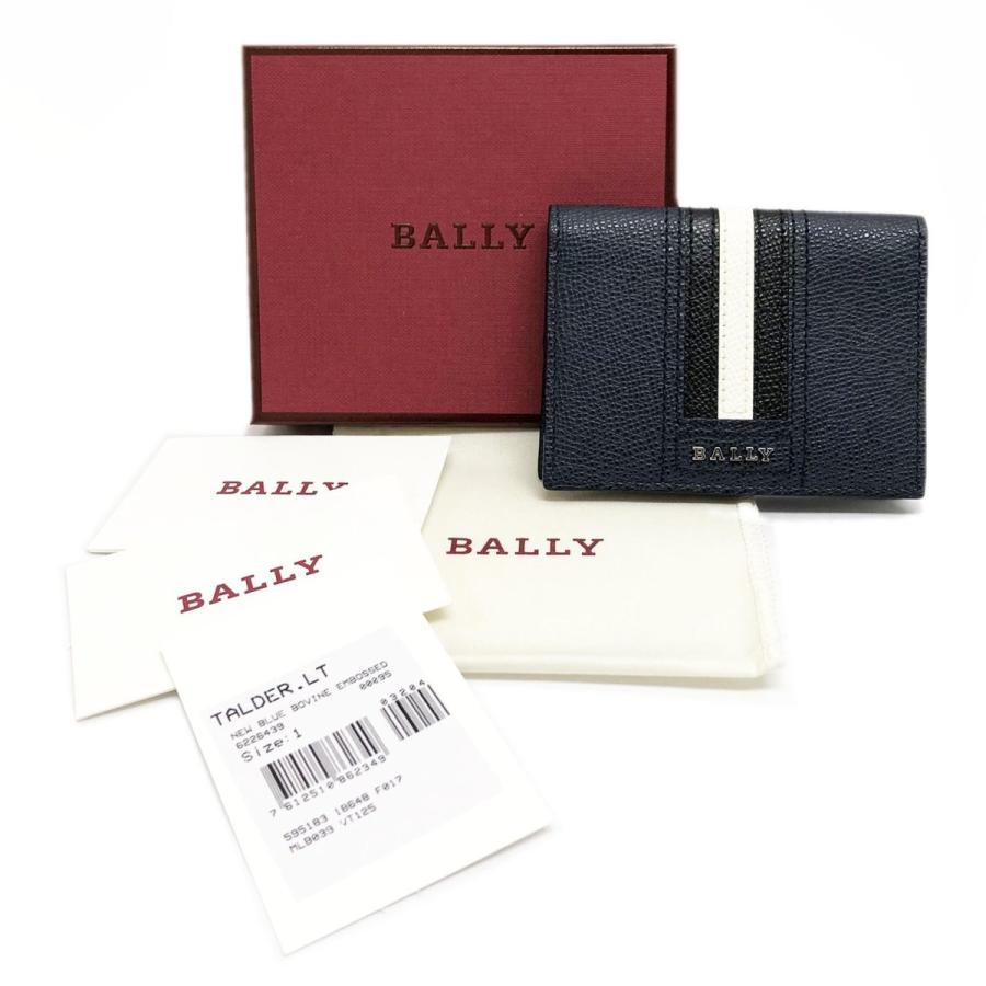 バリー カードケース BALLY Talder レザー カード ホルダー 6226439 TALDER.LT メンズ カードケース パスケース