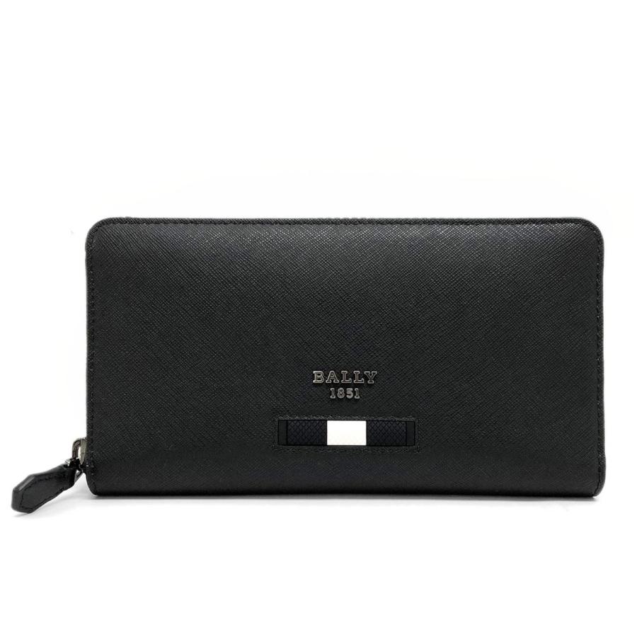 バリー 財布 BALLY Balen リサイクルレザー トラベルウォレット 6238962 BALEN.MY メンズ ラウンドファスナー長財布