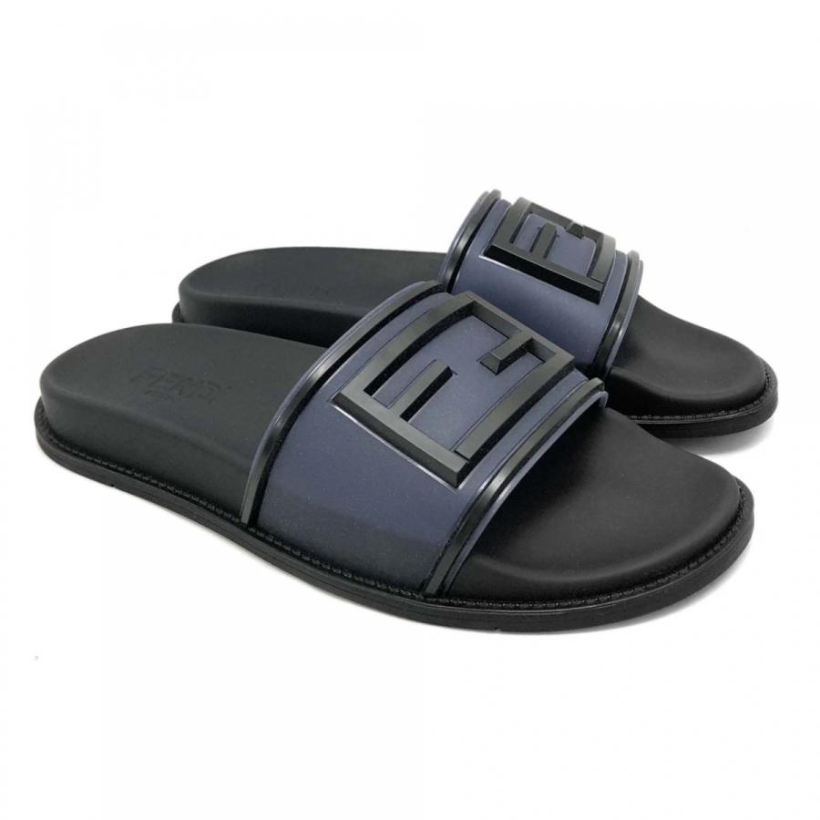 シルバーグレー サイズ 新品 FENDI 7X1522-AHIS-F1GP3 スライド