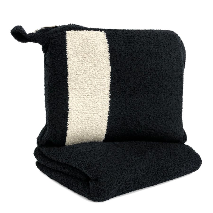 Kashwere カシウェア トラベルブランケット Throw Mini in Striped