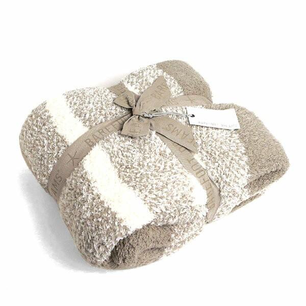 ベアフットドリームス ブランケット BAREFOOT DREAMS B607 3C 99 A9 ストライプ マルチカラー シングルサイズ