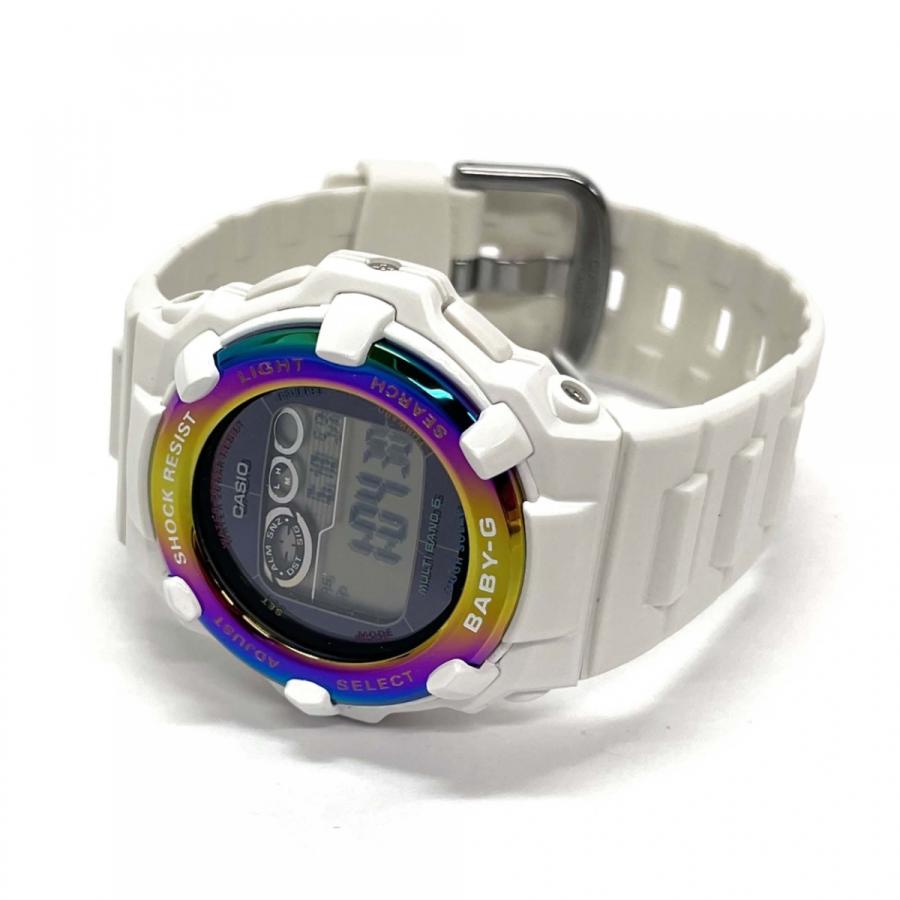 CASIO カシオ BABY-G BGR-3000UK-7JR アイサーチ・ジャパン コラボレーションモデル レディース 腕時計 ホワイト(12240円)