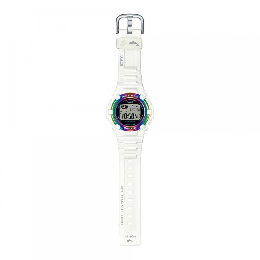 CASIO カシオ BABY-G BGR-3000UK-7JR アイサーチ・ジャパン コラボレーションモデル レディース 腕時計 ホワイト CASIO 3000UK 7JR ジャパン