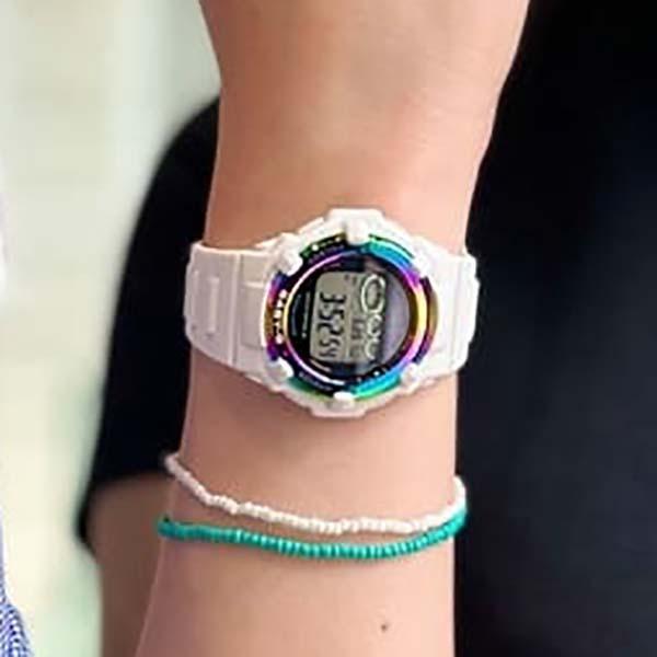 CASIO カシオ BABY-G BGR-3000UK-7JR アイサーチ・ジャパン コラボレーションモデル レディース 腕時計 ホワイト CASIO 3000UK 7JR ジャパン