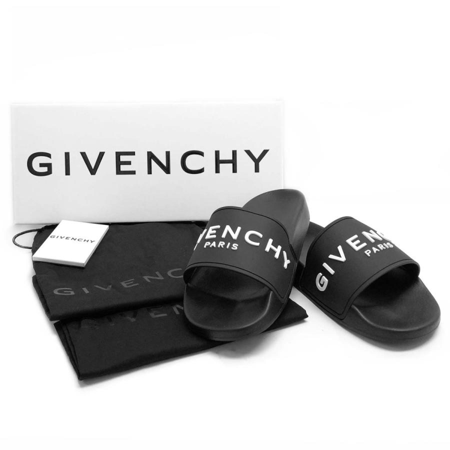 GIVENCHY ジバンシィ サンダル ブランドロゴ フラットサンダル BH301T