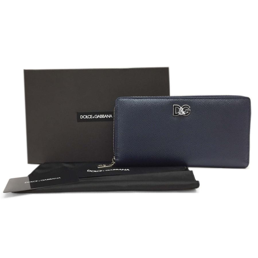 ドルチェ ガッバーナ ドルガバ 財布 Dolce Gabbana Bp1672 Ai945 8h610 メンズ ラウンドファスナー 長財布 ネイビー Bp1672 Ai945 8h610 アルターエゴ 通販 Yahoo ショッピング