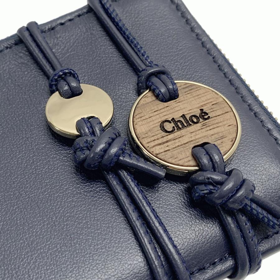 クロエ カードケース Chloe “MALOU”ジップ付きスモールパース