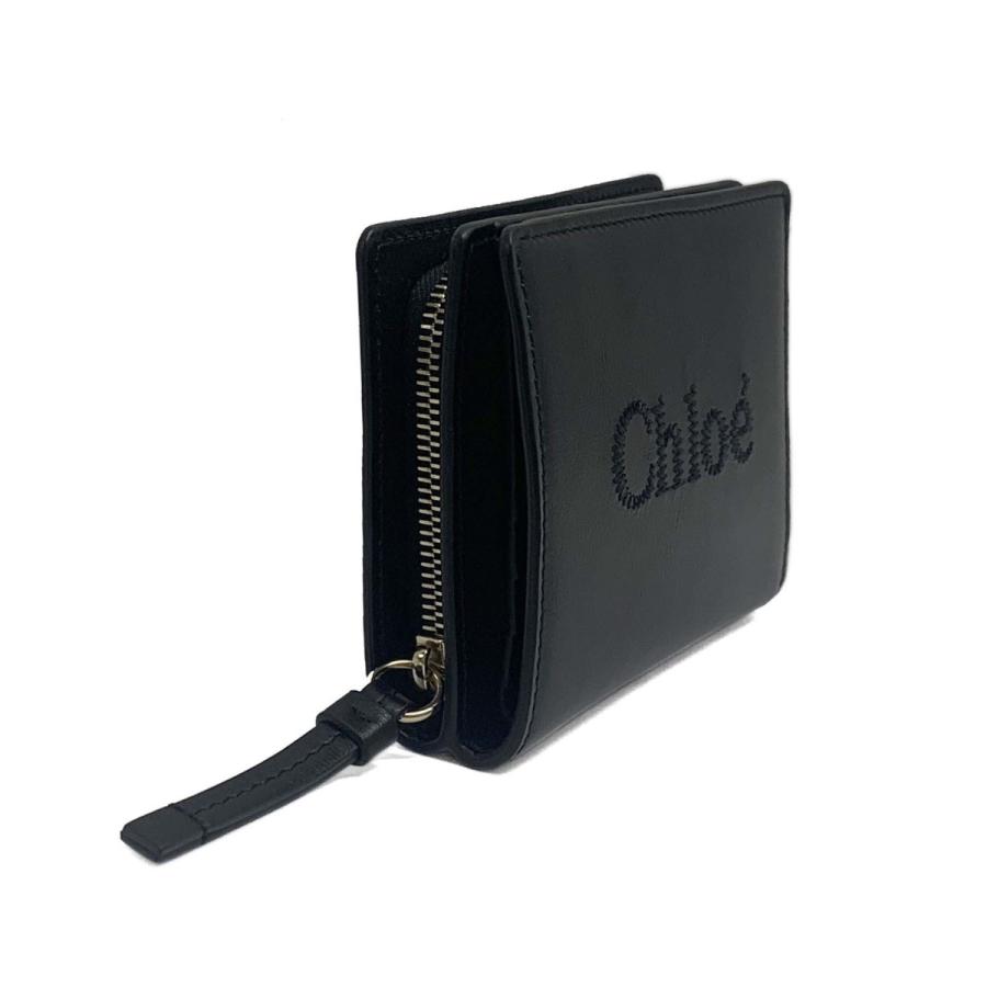 クロエ 財布 Chloe SENSE コンパクトウォレット CHC23SP867 I10 001 レディース 二つ折り財布 レザー ブラック chc23sp867-i10-001:アルターエゴ 通販 クロエ CHLOE 財布 二つ折り CHLOE SENSE センス ロゴ 刺繍 コンパクトウォレット ミニ財布 二つ折り財布 2023年春夏新作 CHC23SP867 I10