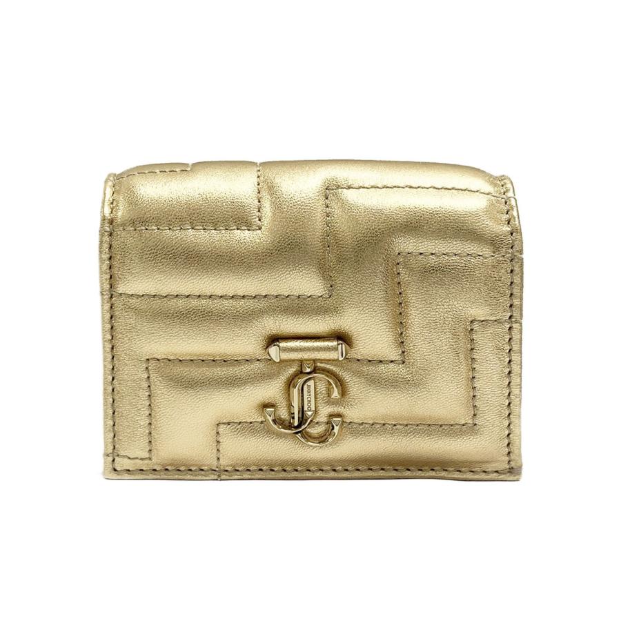 ジミーチュウ 財布 Jimmy Choo JCロゴ付き メタリックアベニュー