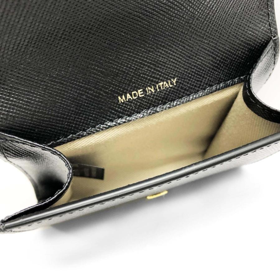 マルニ 財布 MARNI サフィアーノレザー製 ビジネスカードケース