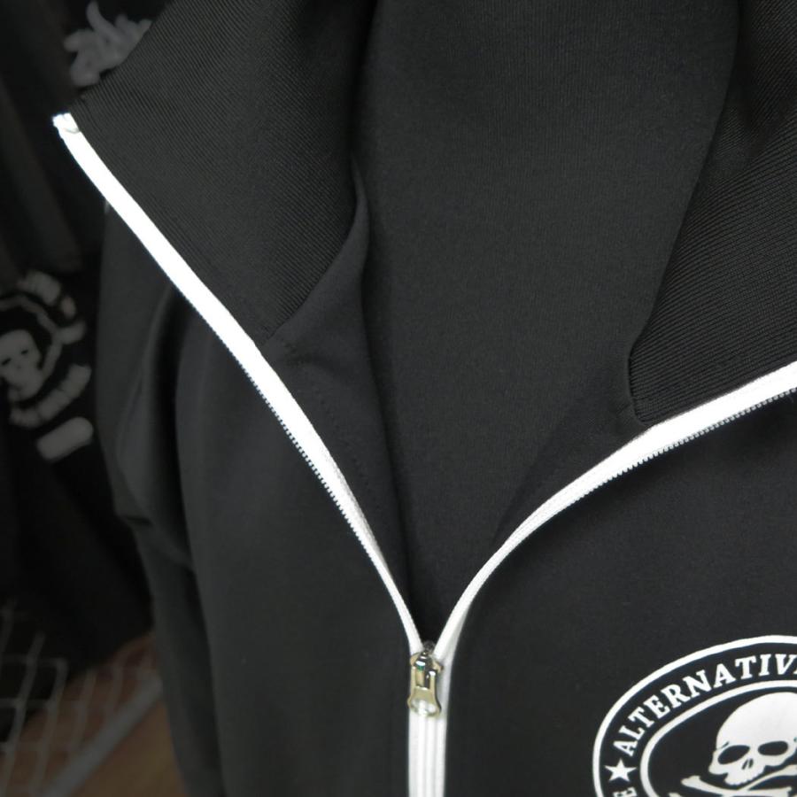 【美品】MARK&LONA スカルデザイン ジャージセット　48 爆裂爛漫娘 スカ ジャージ ドクロ スカル 和柄 トラック ジャケット