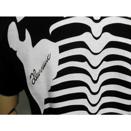 土日も発送】 ホネホネTシャツ 長袖 ロンT スケルトン スカル ドクロ