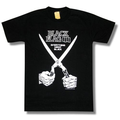 土日も発送】 Tシャツ BLACK FLAG ブラックフラッグ Everything Went 