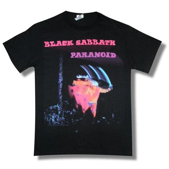 Tシャツ ブラックサバス BLACK SABBATH パラノイド PARANOID ロック