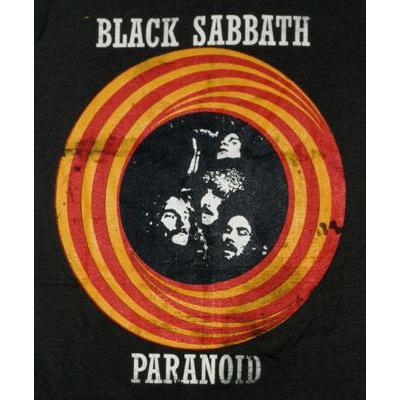 Tシャツ BLACK SABBATH ブラックサバス PARANOID パラノイド ロック