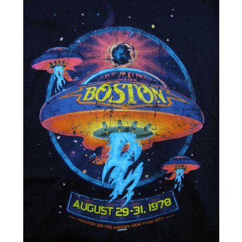 BOSTON / ボストン バンド・ツアーTシャツ 新品・未使用 GU - ボストン ツアーTシャツ バンドTシャツ サードステージ