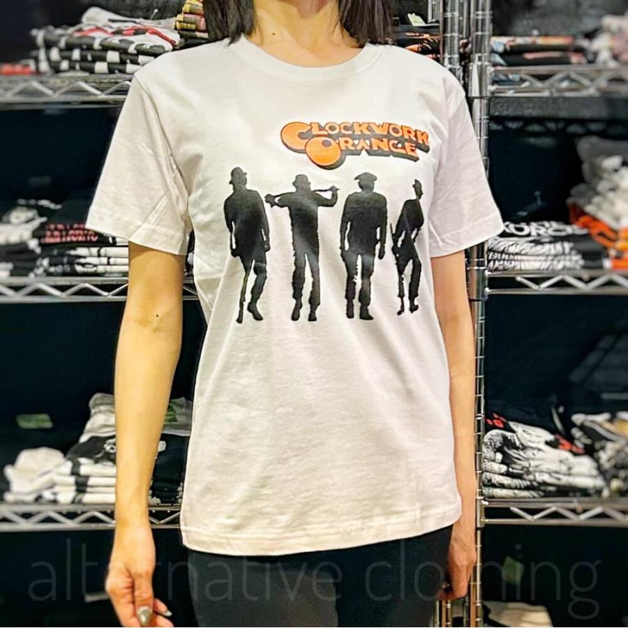 時計仕掛けのオレンジ CLOCKWORK ORANGE 白 映画Tシャツ メンズ