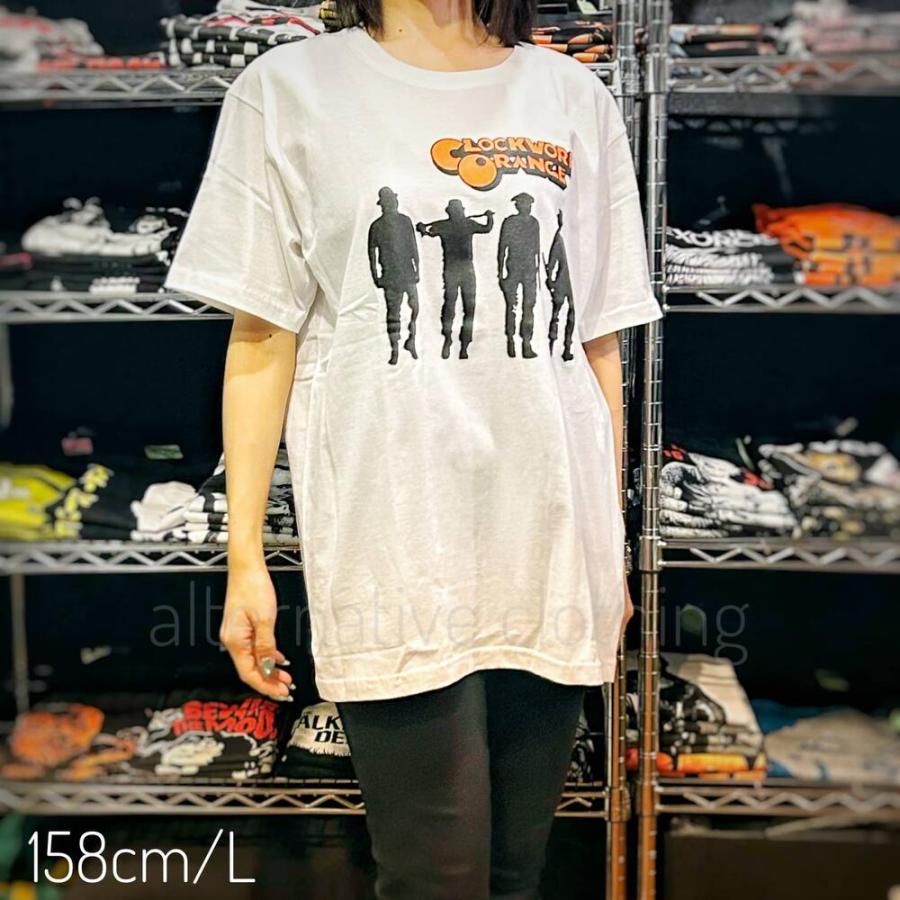 時計仕掛けのオレンジ CLOCKWORK ORANGE 白 映画Tシャツ メンズ