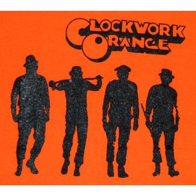 Tシャツ 時計じかけのオレンジ CLOCKWORK ORANGE オレンジ 映画