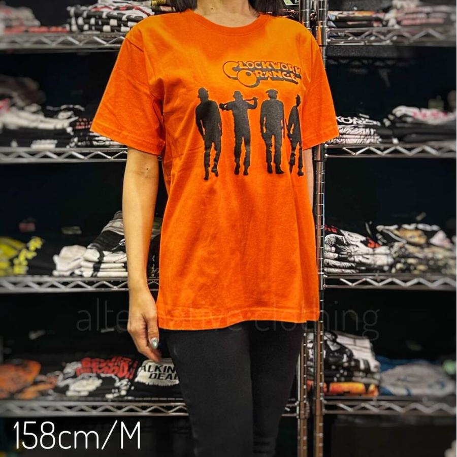 Tシャツ 時計じかけのオレンジ CLOCKWORK ORANGE オレンジ 映画 メンズ