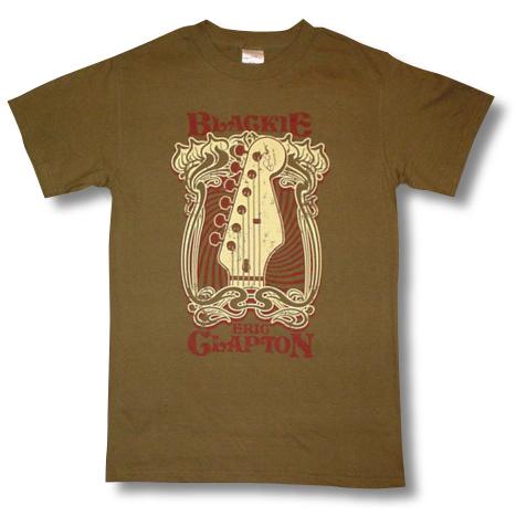 土日も発送】 Tシャツ エリック・クラプトン ブラッキー ロック バンド 