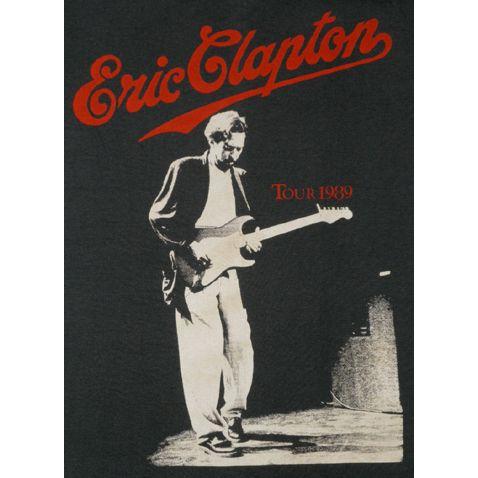 ERIC CLAPTON エリッククラプトン ツアー Tシャツ (Lサイズ) Eric Clapton Tシャツ エリック・クラプトン Vintage Photo