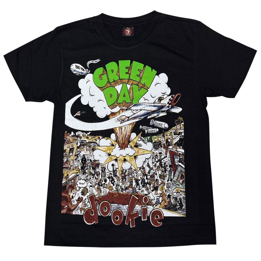 90s GREENDAY グリーンデイ dookie ドゥーキー オリジナルT Green Day グリーンデイ Dookie ドゥーキー 黒 メンズ レディース
