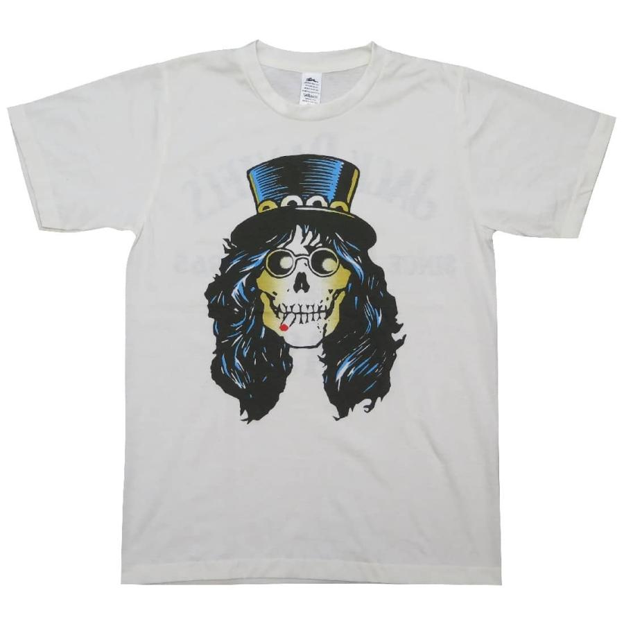 Tシャツ GUNS N' ROSES ガンズ＆ローゼス SLASH 白 ナチュラルホワイト