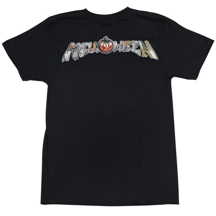 Tシャツ Helloween ハロウィン WALLS OF JERICHO 黒 メンズ レディース