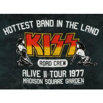 【土日も発送】 Tシャツ キッス KISS  ALIVE 2 TOUR 1977 MADISON SQUARE GARDEN メンズ ロック バンド｜alternativeclothing｜02