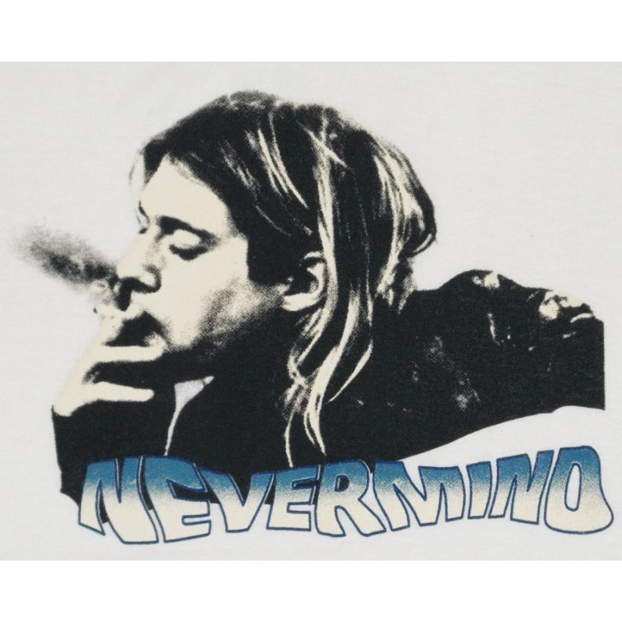 Tシャツ KURT COBAIN カート・コバーン 白 ナチュラルホワイト NIRVANA 