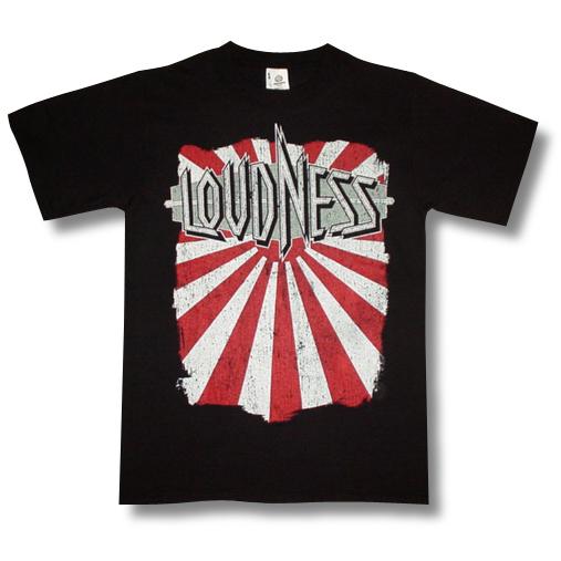 【土日も発送】 Tシャツ LOUDNESS ラウドネス  バンド 黒 メンズ ロック｜alternativeclothing