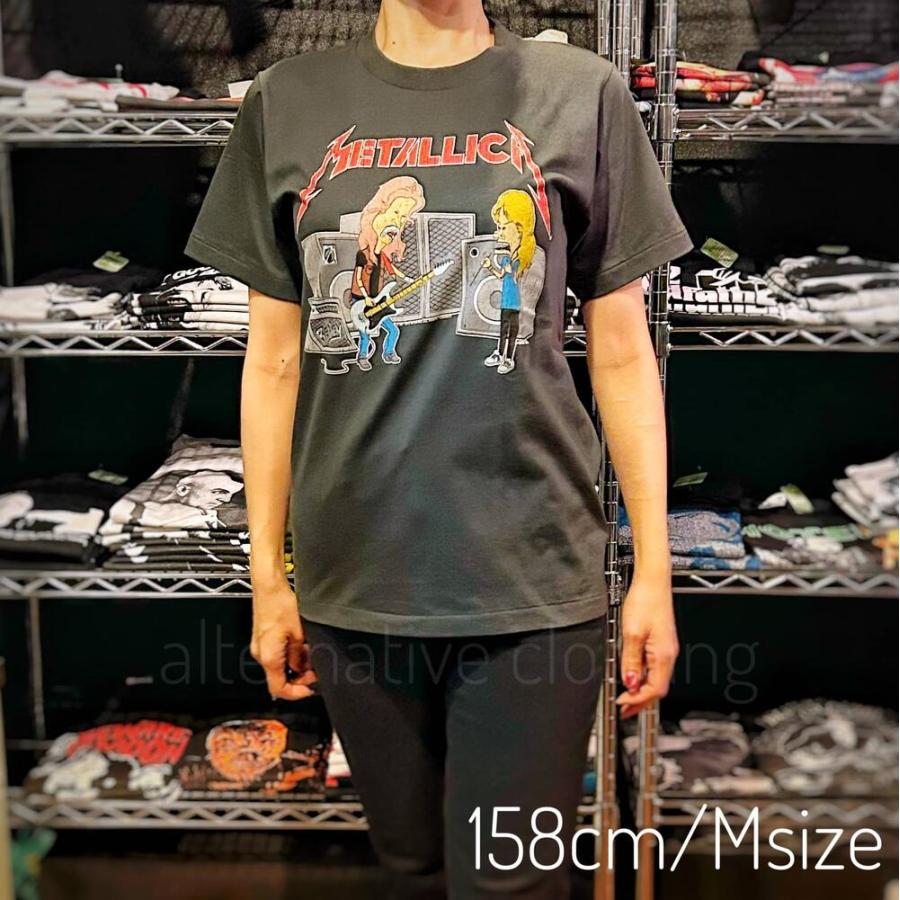 7月上旬入荷予定】Tシャツ METALLICA メタリカ ビーバス＆バッドヘッド 
